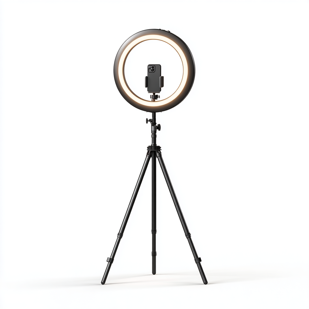 Qalix Pro Ring Light Stand - Studio Glow