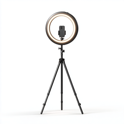 Qalix Pro Ring Light Stand - Studio Glow
