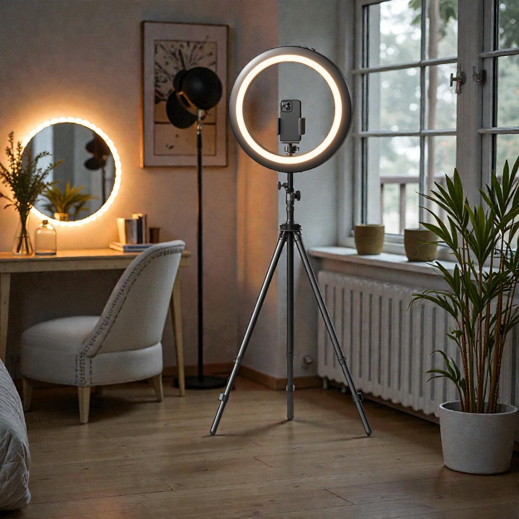 Qalix Pro Ring Light Stand - Studio Glow