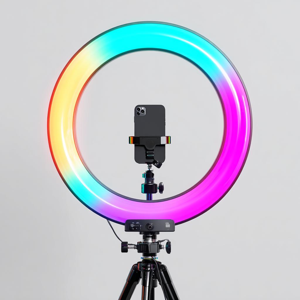 Qalix Vanity Mirror Ring Light - Beauty Table