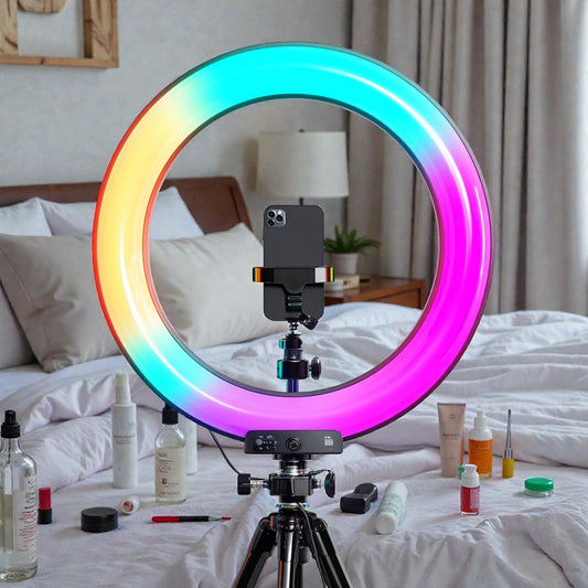 Qalix Vanity Mirror Ring Light - Beauty Table
